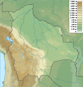 Illampú is located in Bolivia