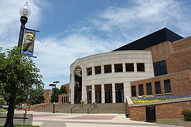 Front of MAC Center, 2009