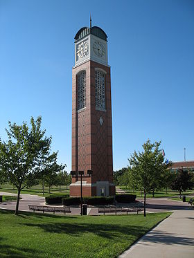 Cook Carillon Tower at Grand Valley State University-Allendale campus