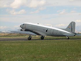 Dakota C-47 at Ysterplaat Airshow, Cape Town.jpg