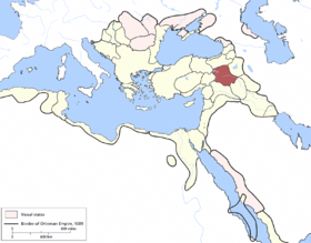 Location of Eyalet of Diyarbekir