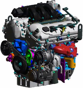 Duratec 3.5L, 4V Engine