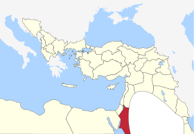 Location of Hejaz