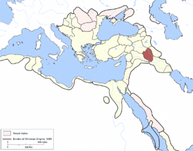 Location of Mosul Eyalet