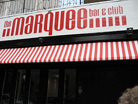 Enter to Marquee Club on Upper Saint Martins Lane