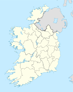 Map showing the location of Dún na Rí Forest Park