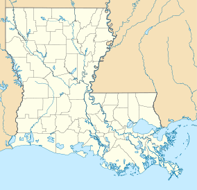 Map showing the location of North Toledo Bend State Park