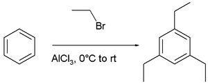 synthesis of 2,4,6-triethylbenzene