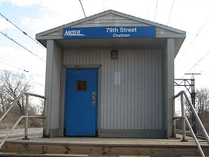 79th StreetChatham Metra Station.jpg