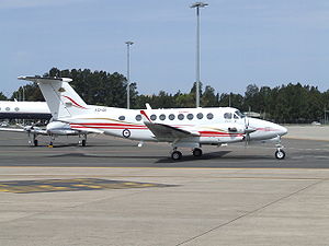 One of the King Air 350s transferred to No. 38 Squadron in 2009