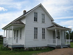 the Berdahl-Rølvaag House, where Giants in the Earth was written