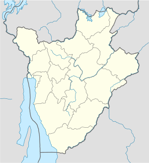 Muzinda is located in Burundi