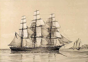 Clipper ship N.B. Palmer