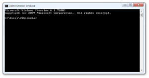 Command prompt on windows vista.png