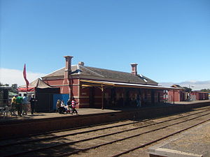 Daylesford railway station, Victoria