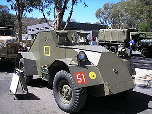 A Dingo Scout Car