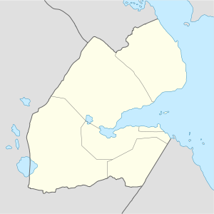 Oue`a, Tadjoura is located in Djibouti