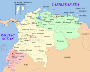Ecuador Colombia Venezuela map.png