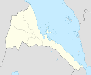 Markaughe is located in Eritrea