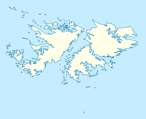 Darwin is located in Falkland Islands