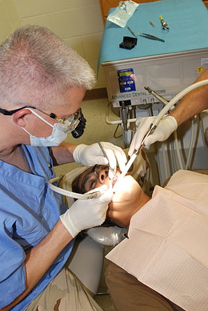 GI at Guantanamo visits the dentist