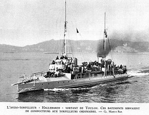 Hallebarde, a Durandal class destroyer