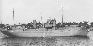 IJN auxiliary partorl boat No173 1945.jpg