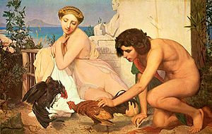 Gérôme, The Cock Fight, (1846).