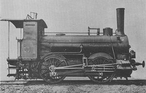 The Class G 1 locomotive, "Landwührden"
