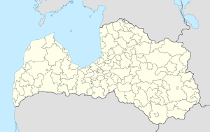 Ogre is located in Latvia
