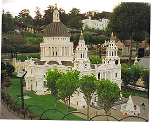 Legoland model of St Paul's Cathedral