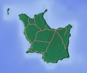 Menaku is located in Maré Island