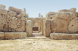 The Mnajdra megalithic temple complex