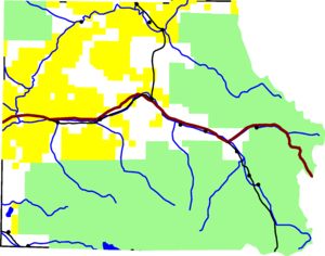 Map of Eagle County