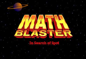 Math Blaster Title Screen.JPG