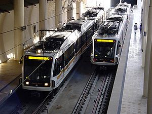 Image of Gold Line train.