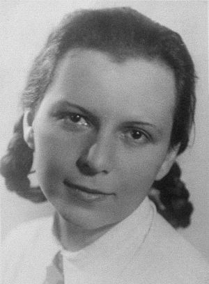 A portrait of 'Miriam Kohany, ca. 1936
