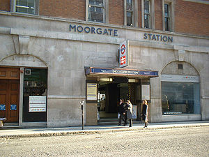 Moorgate station