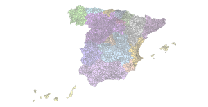 Municipalities of Spain.svg