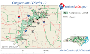 District map as of 2006