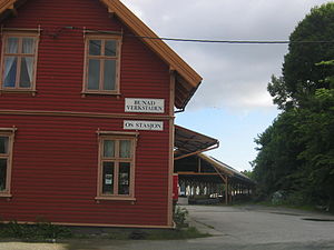 Old Osbanen station at Osøyro.jpg