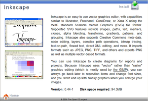 Inkscape program page