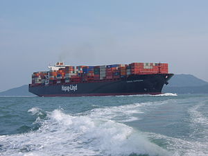 Osaka Express Container Ship