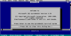 QuickBasic Opening Screen.png