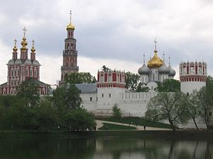Novodevichy Convent in summer.