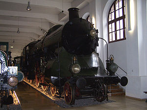 Bavarian S 2/6 in the Nuremberg Transport Museum