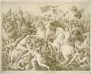 Schnorr von Carolsfeld - Die Schlacht Rudolfs von Habsburg gegen Ottokar von Böhmen.jpg