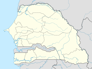 Diembéring is located in Senegal