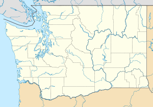Mica Peak AFS is located in Washington (state)
