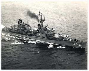 USS Charles P. Cecil, 1971